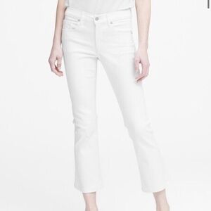 Banana Republic Mid-Rise Crop-Flare Jeans, 27 Regular  - NWOT